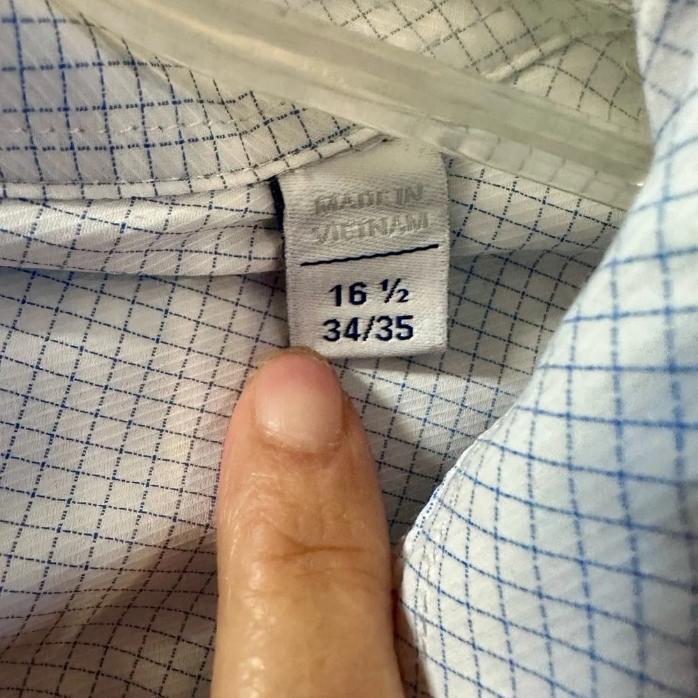 EUC Ryan Seacrest Distinction Dress‎ Shirt Size 16.5